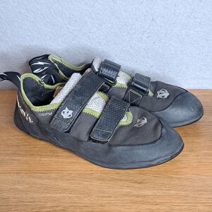 Evolv Defy Climbing Shoes Men 8 EU 42 Black Grey Comfortable Durable Climbing